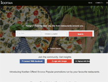 Tablet Screenshot of koottan.com